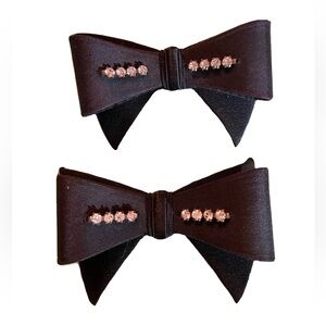 Vintage Bow Shoe Clips